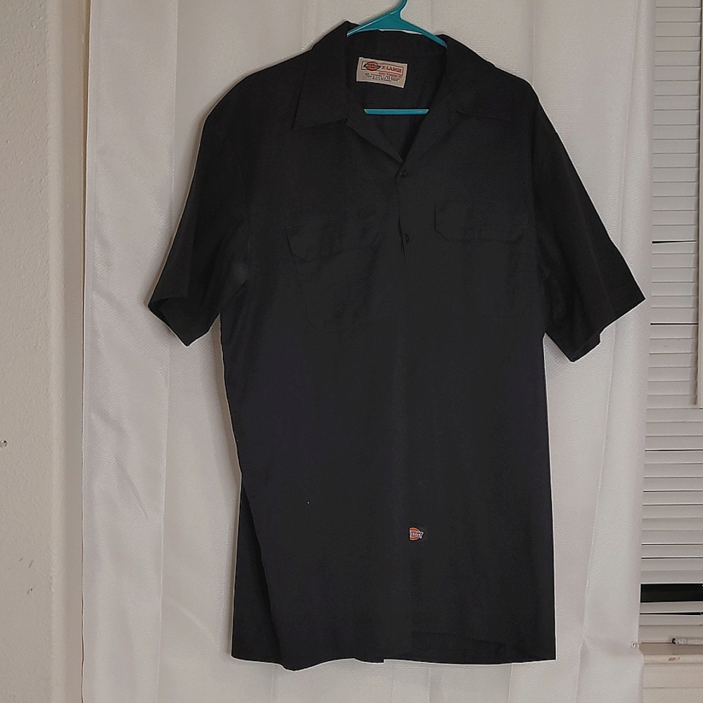 Black Button Up Shirt XL